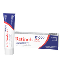 Retinobaza 17000 - Farmaceutyczny krem z witaminą A - 30 g