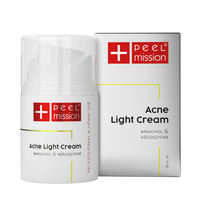 Krem do skóry z trądzikiem pospolitym i różowatym - Peel Mission - Acne Light Cream - 50 ml