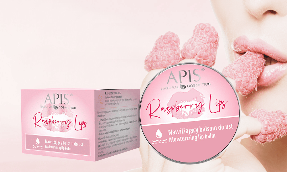 Nawilżający balsam do ust - Apis Raspberry Lips - sklep kosmetyczny online kosme.pl