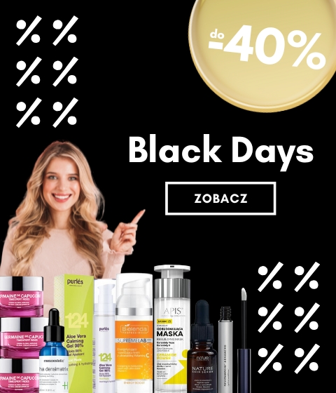 Black Days - kosmetyki do 40% taniej na kosme.pl