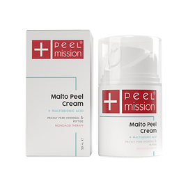Krem do skóry suchej i wrażliwej - Peel Mission - Malto Peel Cream - 50 ml