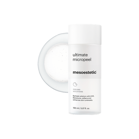 Zabieg mikrozłuszczający niedoskonałości Mesoestetic Ultimate Micropeel 150 ml