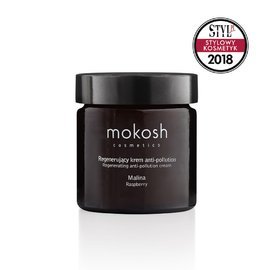 Regenerujący krem do twarzy anti-pollution - Mokosh Malina - 60 ml