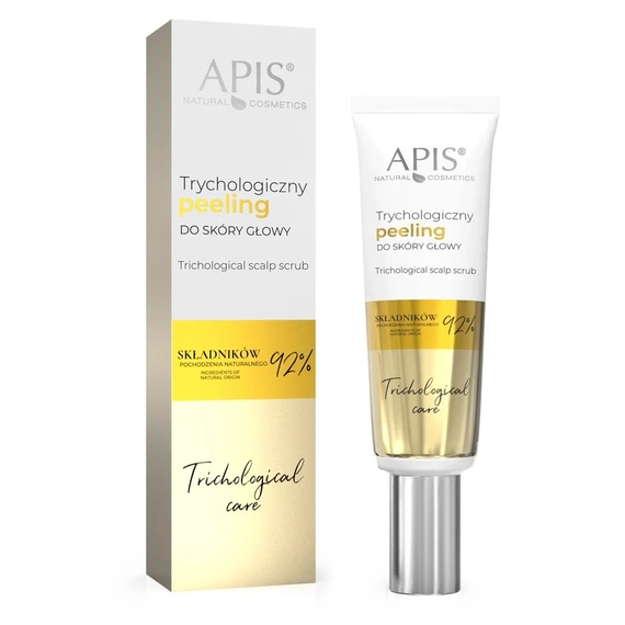 Trychologiczny peeling do skóry głowy Apis Trichological Care 80 ml