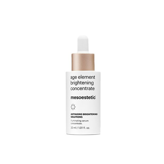 Skoncentrowane serum rozświetlające o działaniu antyoksydacyjnym - Mesoestetic Age Element Brightening Concentrate - 30 ml