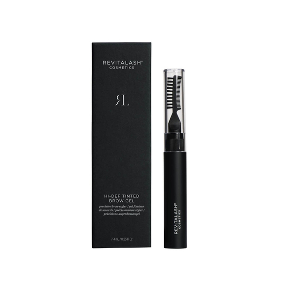 RevitaLash® HI-DEF Tinted BROW GEL Koloryzujący żel do brwi Dark Brown 7,4 ml