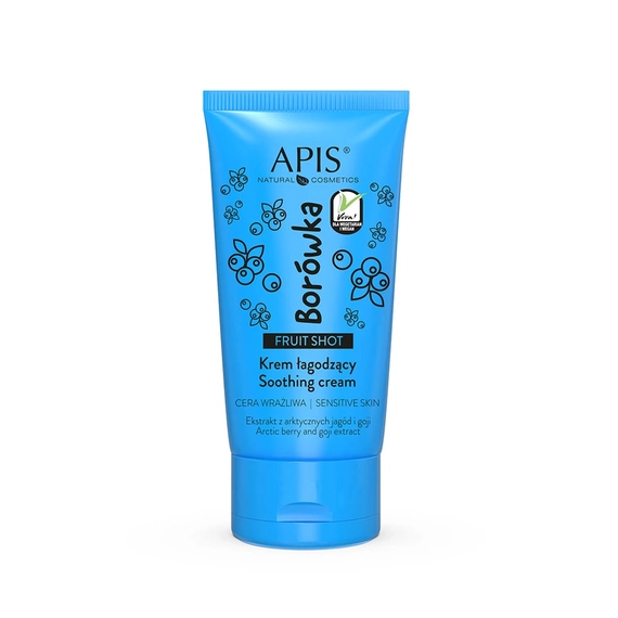 Borówkowy krem łagodzący - Apis Fruit Shot - 50 ml