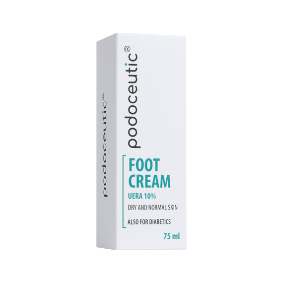 Krem do stóp z 10% mocznikiem - Podoceutic - 75 ml
