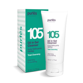 Olejek w żelu do mycia - Purles 105 - Oil in Gel Cleanser - 50 ml