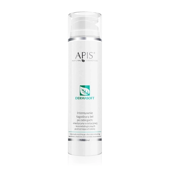 Apis Dermasoft Intensywnie łagodzący żel po zabiegach medycyny estetycznej i kosmetologicznych 200ml