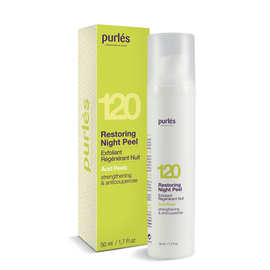 Purles 120 Restoring Night Peel Eksfoliujący Krem Wzmacniający 50 ml