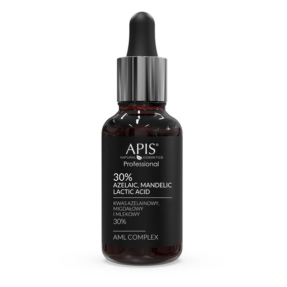 Kwas azelainowy, migdałowy, mlekowy 30% Apis AML Complex 30 ml