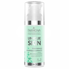 Krem skutecznie normalizujący z cynkiem PCA - Farmona Unique Skin - 50ml