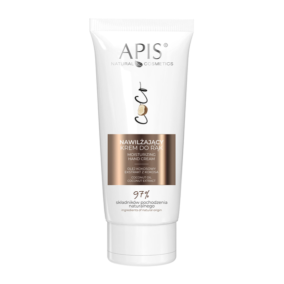 Nawilżający krem do rąk - Apis Coco - 50 ml