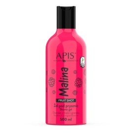 Malinowy żel pod prysznic - Apis Fruit Shot - 500 ml