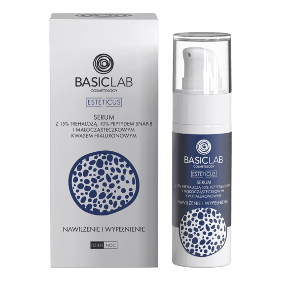Serum z trehalozą 15% i 10% peptydem - BasicLab - 30 ml