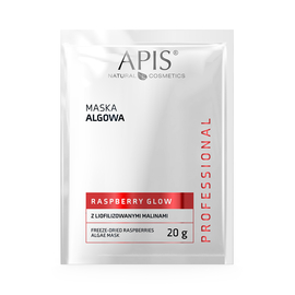 Maska algowa z liofilizowanymi malinami Apis Professional Raspberry Glow SASZETKA 20g