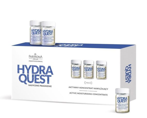 Farmona Hydra Quest Aktywny Koncentrat Nawilżający 10x5ml