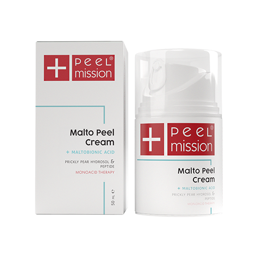 Krem do skóry suchej i wrażliwej - Peel Mission - Malto Peel Cream - 50 ml