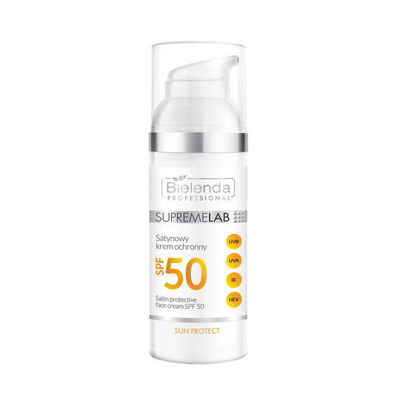 Satynowy krem ochronny SPF 50 Bielenda Supremelab Sun Protect 50 ml