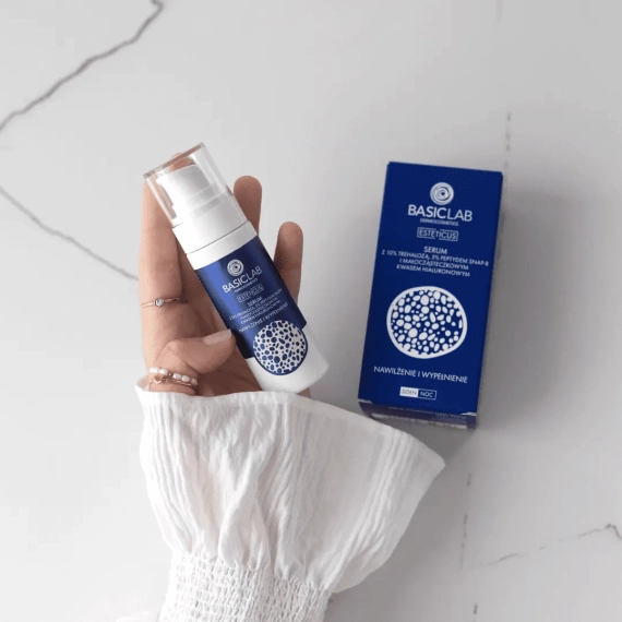 Serum z trehalozą 10% i 5% peptydem - BasicLab - 30 ml