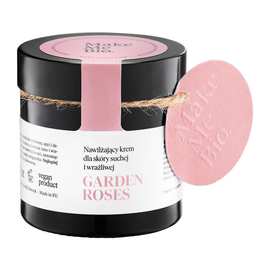 Nawilżający krem dla skóry suchej i wrażliwej - Make Me Bio - Garden Roses - 60 ml