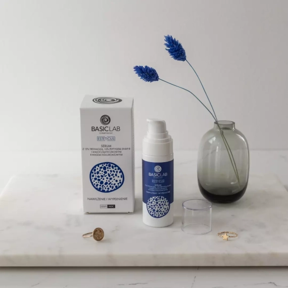 Serum z trehalozą 15% i 10% peptydem - BasicLab - 30 ml