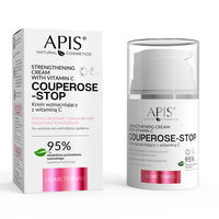 Krem wzmacniający naczynka z witaminą C - Apis Couperose-Stop Home Terapis - 50 ml