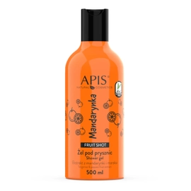 Mandarynkowy żel pod prysznic - Apis Fruit Shot - 500 ml