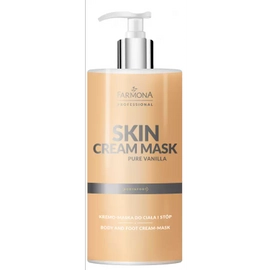 Kremo-maska do ciała i stóp - Farmona Professional - Skin Cream Mask Pure Vanilla - 500 ml