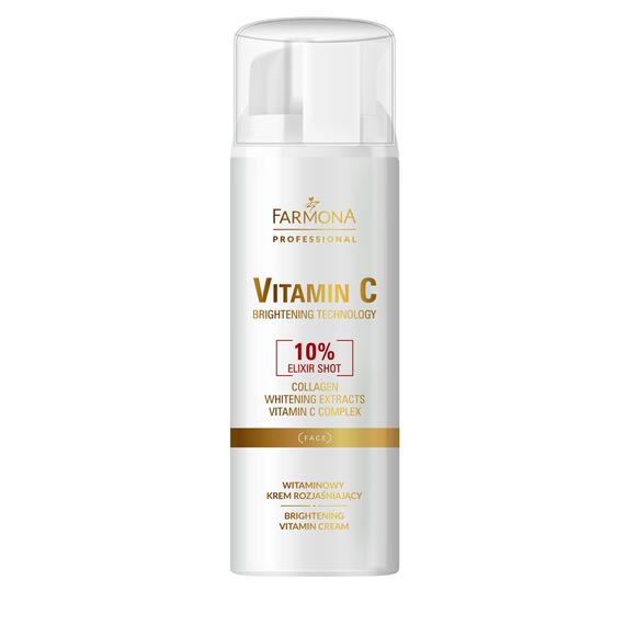 Witaminowy krem rozjaśniający - Farmona Vitamin C - 150 ml