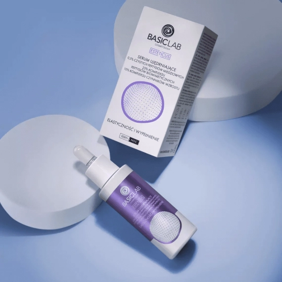 Serum ujędrniające z peptydami miedziowymi - BasicLab - 30 ml