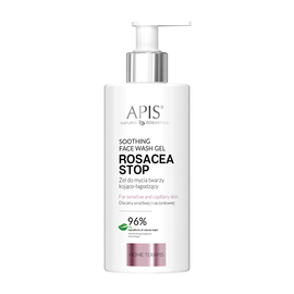 Żel do mycia twarzy kojąco-łagodzący - Apis Rosacea-Stop - 300 ml