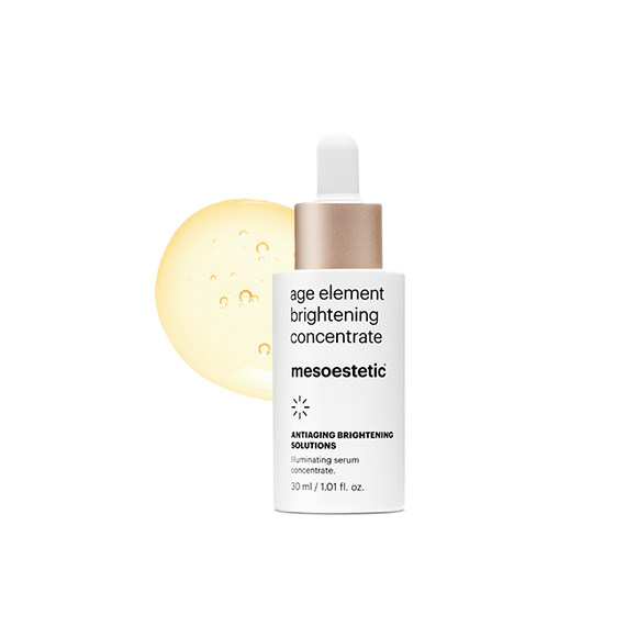 Skoncentrowane serum rozświetlające o działaniu antyoksydacyjnym - Mesoestetic Age Element Brightening Concentrate - 30 ml