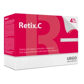 Retix.C zestaw 5 x 2ml serum i 5 x 5g maska do użytku profesjonalnego (retinol 4%)