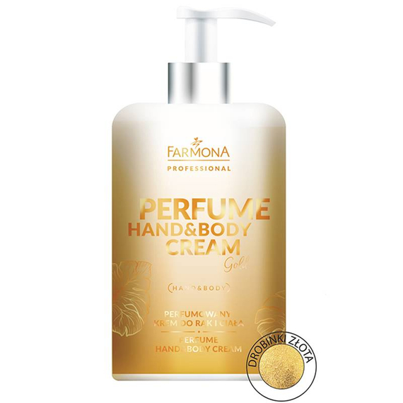 Perfumowany krem do rąk i ciała Farmona Perfume Hand & Body Gold 300 ml