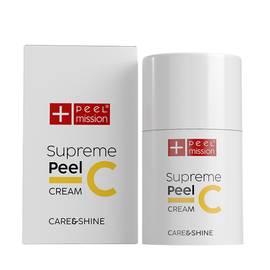 Krem rozświetlający z efektem glass skin - Peel Mission - Supreme C Peel Cream - 50 ml