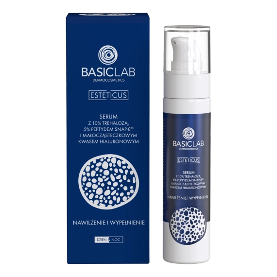 Serum z trehalozą 10% i 5% peptydem - BasicLab - 50 ml