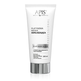 Platynowa maska odmładzająca z tripeptydem miedziowym i niacynamidem - Apis Platinum Gloss - 200 ml