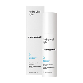 Żel-krem nawilżający do twarzy - Mesoestetic Hydra Vital Light - 50 ml