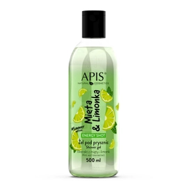 Żel pod prysznic Mięta&Limonka - Apis Energy Shot - 500 ml