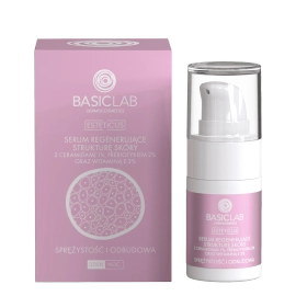 Serum regenerujące strukturę skóry z ceramiadami 1% - BasicLab - 15 ml