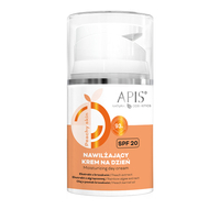 Nawilżający krem na dzień SPF 20 - Apis Peachy Skin - 50 ml