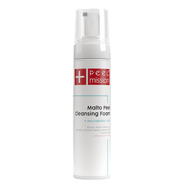 Pianka do oczyszczania twarzy i oczu - Peel Mission - Malto Peel Cleansing Foam - 200 ml