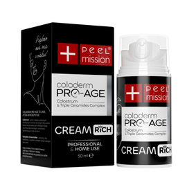 Krem regenerujący z colostrum dla bardzo suchej skóry - Peel Mission - Coloderm Pro Age Cream - Rich - 50 ml