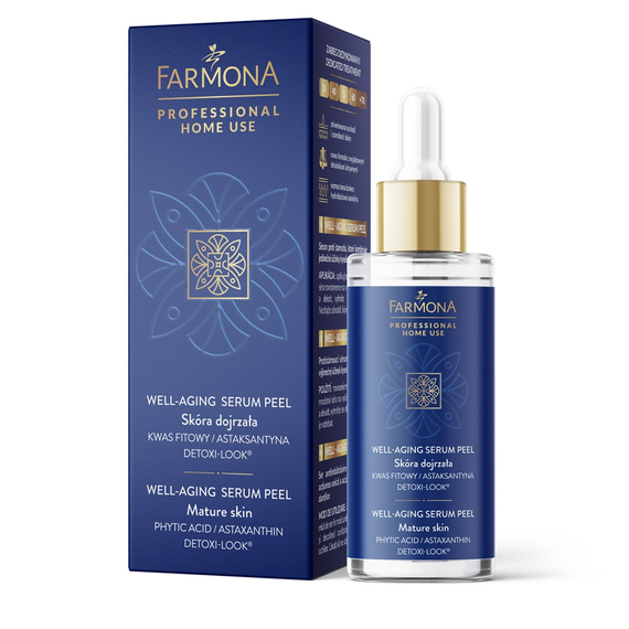 Przeciwstarzeniowe serum z kwasami - Farmona Home Use - 30 ml