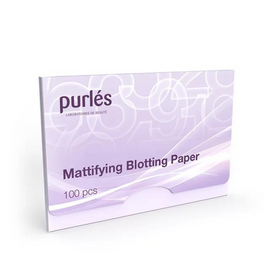 Bibułki matujące do twarzy - Purles Mattifying Blotting Paper - 100 szt.