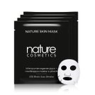 Zestaw 4 masek w płacie ze śluzem ślimaka - Nature Cosmetics - Nature Skin Mask - 4 szt.