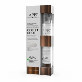 Biorewitalizujące serum pod oczy z kwasem kawowym i olejem z nasion kawy - Apis Coffee Shot - 10 ml