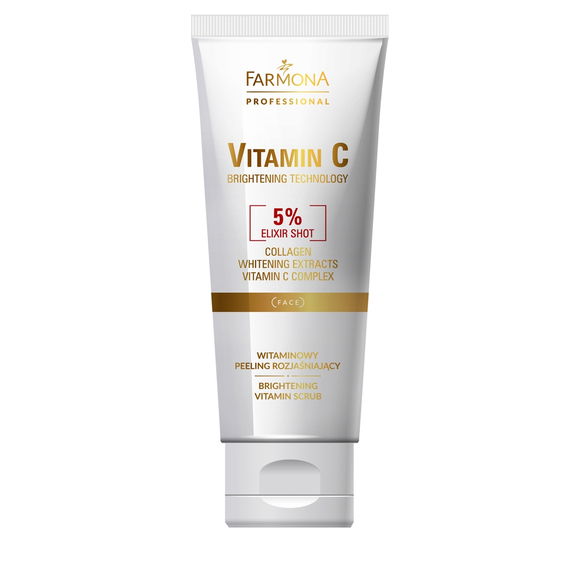 Witaminowy peeling rozjaśniający - Farmona Vitamin C - 200 ml